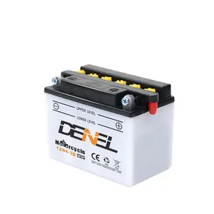 Свинцово-кислотный аккумулятор DENEL 4ah, аккумулятор для электрического скутера 12n4-3b