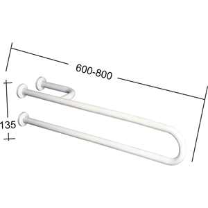 Barre de support gauche de 83 cm avec accessoires extérieurs de renfort - Product Image 1