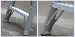 <span class=keywords><strong>EN131</strong></span> Thang Bậc Thang Nền Tảng Hợp Kim Nhôm Với Toeboard Và Bánh Xe - Product Image 6