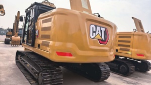 Excavadora de cadenas Caterpillar 323GC usada, modelo 2024, 22 toneladas, cucharón de 0.6 m, pocas horas de trabajo, para construcción de ingeniería. - Product Image 3