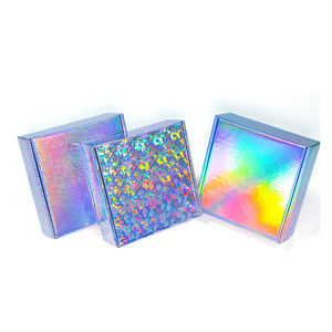 चमकदार होलोग्राफिक सादे लेजर ठीक रेत चमक नेल पॉलिश बॉक्स Holo मेलर बॉक्स - Product Image 4