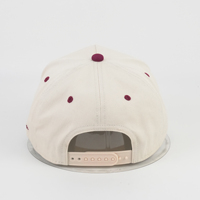 Kleurrijke Gestructureerde 5-Panel Baseball Cap, Gebogen Klep 3D Borduurwerk Logo Aangepast Logo