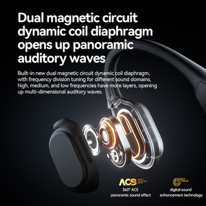 2025 Venta caliente Sanag A50S Pro Auriculares estéreo BT 5,3 Deportes Impermeable Mejores auriculares de conducción de aire Auriculares - Product Image 4