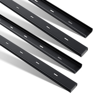 C kênh thép hỗ trợ DIY bảng <span class=keywords><strong>Top</strong></span> sống cạnh slab stiffeners chế biến gỗ đồ nội thất ẩn kim loại giằng C kênh Bracket - Product Image 2