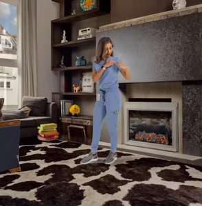 Conjuntos de Uniformes Quirúrgicos Unisex de Tallas Grandes, Uniformes Médicos de Punto de Spandex/Poliéster para Uso Hospitalario y Clínico, Color Personalizado - Product Image 1