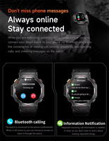 Montre connectée KC91 avec NFC, GPS, suivi d'activité, lecteur de musique, rappel d'appels et de messages, écran tactile, boîtier en alliage, Android