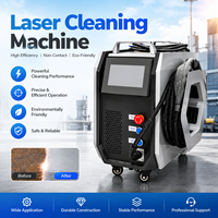 Machine de nettoyage laser pulsé portative 100W 200W, nettoyeur laser à fibre pour le nettoyage des surfaces de soudures de tuyaux, des oxydes, de l'huile et des gaz dans les champs pétroliers