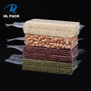 大米袋透明真空袋 PA/NY 材质一次性米砖谷物平底封口袋方型谷物包装 - Product Image 1