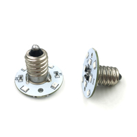 Carnival Company - Bombilla LED E10 E14 de 32 mm, 12 LED, Luz Blanca Cálida, Lámpara LED para Atracciones, Luz LED para Carrusel
