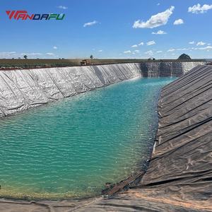 Biodigesteur Biotank 1.5mm Géomembrane HDPE lisse et étanche pour l'élevage de crevettes pour doublure de réservoir d'eau Doublure d'étang - Product Image 5