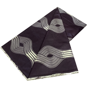 Tissu Bazin Riche en Coton Biologique de Haute Qualité pour Vêtements Africains <span class=keywords><strong>Homme</strong></span> et Robes de Mariage Imprimées avec Techniques de Tissage - Product Image 1