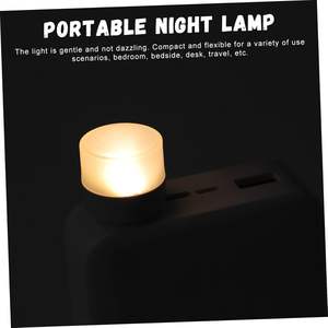ไฟ LED ทรงหลอดไฟขนาดมินิใช้ในเวลากลางคืนแบบ USB สำหรับบ้านขนาดเล็กสำหรับแล็ปท็อป - Product Image 3