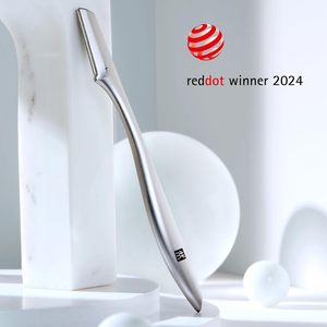 <span class=keywords><strong>ZWILLING</strong></span> มีดโกนขนบนใบหน้า ใบมีดเดี่ยว (สำหรับการกำจัดขนบนใบหน้าอย่างแม่นยำ ถูกสุขอนามัย ทำความสะอาดได้อย่างหมดจด) สแตนเลสสตีลคุณภาพพรีเมียม สีเงิน - Product Image 2