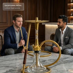 MR EDS Hookah Mr EDS E14 DIAMOND Ensemble Chicha Classique en Acier Inoxydable Narghile MR EDS <span class=keywords><strong>Tige</strong></span> de Chicha - Product Image 3