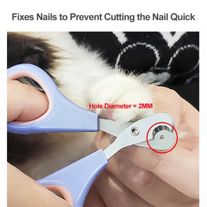 Coupe-ongles écologiques anti-saignement pour animaux de compagnie en acier inoxydable et plastique de qualité supérieure pour chats et chiens - Product Image 4