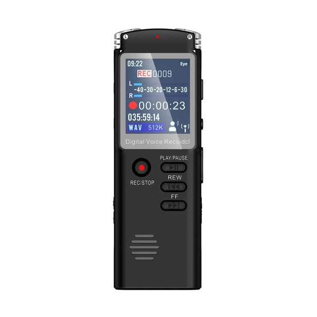 Multi-Language Display Digital Voice Recorder Intelligent Noise Reduction Meeting Recorder Student Recording Device