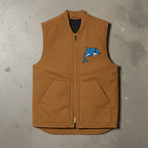 Rompi Cargo Streetwear Stylish untuk Pria, Desain Grafis Bordir Custom, Veste Sans Manche Homme, Rompi Kerja, Gilet - Product Image 2