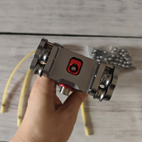 Dispositif de déclenchement pour tir extérieur, accessoires d'éjection, lanceur magnétique DIY à lancement automatique, catapulte lance-flèches 12 coups