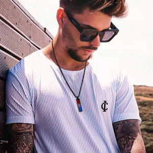 Collar de arcoíris personalizado, joyería de moda, collares Lgbt Gay <span class=keywords><strong>Bisexual</strong></span> de acero inoxidable, collar con colgante de barra de orgullo para hombres - Product Image 5