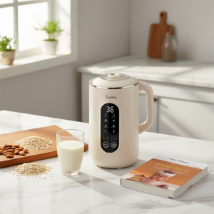 IAGREEA Máquina para Leche Vegetal 1L de Acero Inoxidable 600W con Control Electrónico, Función Mantener Caliente, para Leche de Almendras, Avena y Soja - Product Image 2