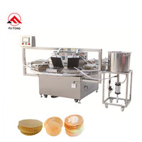 Máquina de gofres automática, máquina para hacer conos de azúcar, Waffle enrollado, crujiente