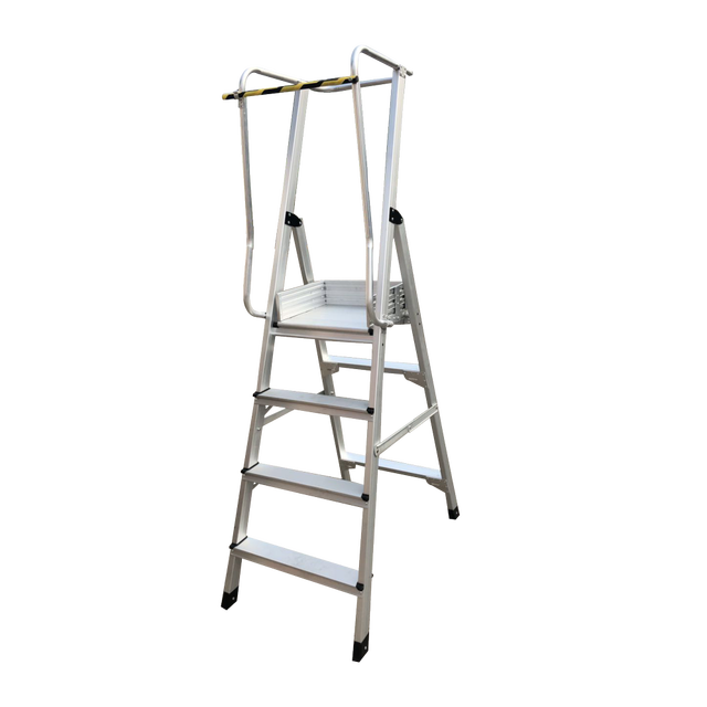 Prima Modern Home Use Agriculture Orchard Aluminum Tripod Ladder Adjustable Folding Step Ladder for Cherry Picking