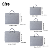 Sacoche de protection unisexe pour ordinateur portable, sacoche pour ordinateur portable, sac à main étanche pour Tarvel Work Business School