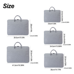 ซองใส่แล็ปท็อปป้องกันใช้ได้ทั้งชายและหญิงกระเป๋า<span class=keywords><strong>คอม</strong></span>พิวเตอร์พกพากันน้ำได้กระเป๋าโน้ตบุ๊กสำหรับเดินทางทำงานธุรกิจโรงเรียน - Product Image 2