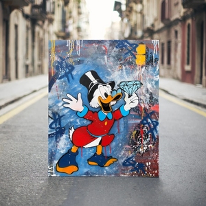 Graffiti animous Painting on Canvas scandinavo Poster e <span class=keywords><strong>stampe</strong></span> Wall Art Picture for Living Room Decor - Product Image 4