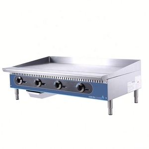 Catering Equipment Stainless Steel <b>Gas</b> Grill <b>Griddle</b> Commercial <b>Griddle</b> Machine - Product Image 6