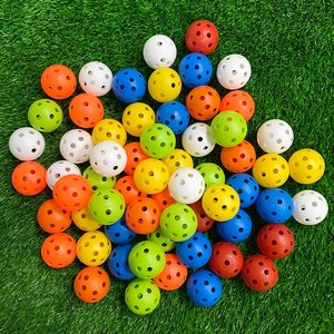 Plastic Golf Training Balls Golf Balls for Driving Range Swing Practice Home Use