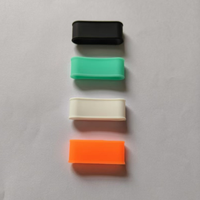 Accessoires pour raquettes de pickleball : Poignée en silicone, anneau noir, kit de poignée de raquette, anneau en caoutchouc, embout de raquette de tennis