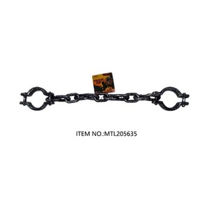 Decoración de Halloween, Accesorios para Disfraces, Esposas de Plástico para Muñecas, Esposas de Prisionero para Niños y Niñas de 3 Años en Adelante - Product Image 4