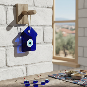 Cuentas de ojo malvado hechas a mano, casa de Turquía - Product Image 5