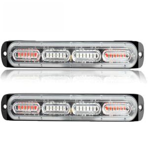 Luz Estroboscópica LED de Advertencia para Vehículos y Camiones, 24 LED, 12V, 18W, con 1 Año de Garantía, Nueva - Product Image 1