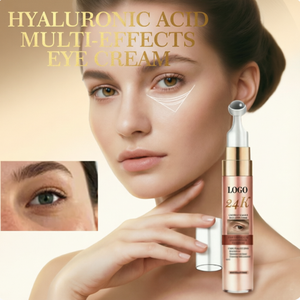 Crème pour <span class=keywords><strong>les</strong></span> yeux anti-âge et anti-rides à l'or 24 carats, à la vitamine C et à l'acide hyaluronique, pour estomper <span class=keywords><strong>les</strong></span> cernes et réduire <span class=keywords><strong>les</strong></span> poches sous <span class=keywords><strong>les</strong></span> yeux (Marque privée) - Product Image 3