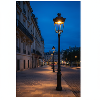 Farol Palacio 5471 Éclairage de parc, lampes paysagères, éclairage d'aire publique pour cour de villa