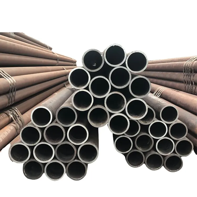 Tubo de aço sem costura, de alta qualidade, 6 x sch40 std tubo de ferro preto sch40