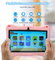 Tablet Android Pintar 7 Inci Baru untuk Anak, Perlindungan Penglihatan, Aplikasi Edukasi, Memperkaya Pembelajaran Anak, Tablet Puzzle, Hadiah