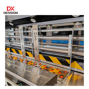 High Quality Cardboard 5 Colors Flexo Printer Die Cutter <strong>Machine</strong> Carton Box Making Machinery - Product Image 6