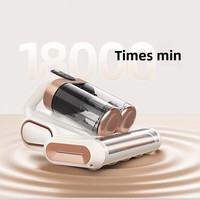 Aspirateur sans fil Dreepor pour matelas de lit, 13Kpa, aspirateur à main avec lumière UV-C, filtre HEPA, canapé, lit