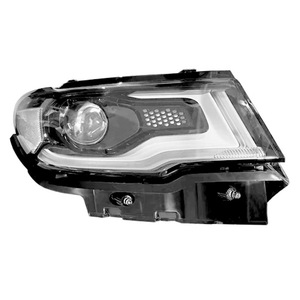 Conjunto de Faros Delanteros para Jeep Compass 55112819AG 55112818AG, Pieza de Repuesto LED para Modelos 2017-2021 - Product Image 1