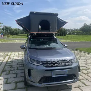 Custom Outdoor Off-road Camping Canvas 4x4 Car Auto Roof Tent Camper Trailer Travel Trailer With Roof Top Tent For Sale