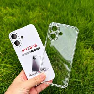 Custodia Trasparente in TPU Anti-Shock con Angoli Rinforzati Anti-Ingiallimento per Samsung e <span class=keywords><strong>iPhone</strong></span> 18 17 16 15 <span class=keywords><strong>14</strong></span> <span class=keywords><strong>Plus</strong></span> 11 12 13 Pro Max - Product Image 2