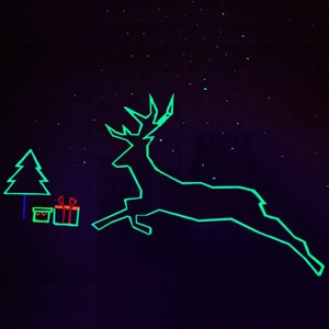 <span class=keywords><strong>Ruban</strong></span> adhésif Fluorescent, bande de pointe, uv, lumière noire, néon, gaffer, tissu pour fête, scène, appareil photo, artisanat d'art - Product Image 6