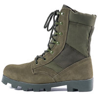 Chaussures tactiques de sport imperméables en cuir synthétique microfibre TONMO, unisexes, respirantes, durables, pour l'entraînement en plein air
