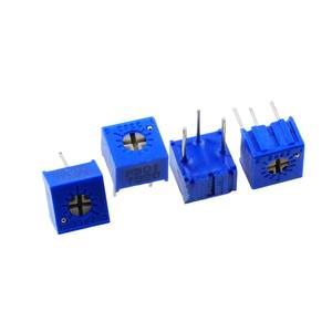 10K Potentiometer 3362P 103 10K โอห์มตัวแปรตัวต้านทานปรับ Single Turn Cermet Trimmer <span class=keywords><strong>Trimpot</strong></span> <span class=keywords><strong>3362</strong></span> 10K โพเทนทิโอมิเตอร๋ - Product Image 5
