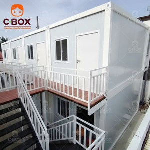 บ้านสำเร็จรูป Cbox โรงแรมแบบโมดูลาร์ หอพักคนงาน ที่พักเคลื่อนที่ อพาร์ทเมนท์แบบถอดประกอบได้ บ้านคอนเทนเนอร์ - Product Image 3