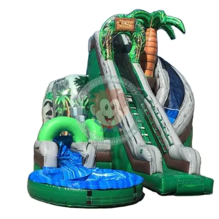 Inflatable Trượt Nước Dành Cho Người Lớn Trẻ Em Inflatable Trượt N Slide Pool Đối Với Thương Mại