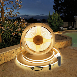 Tira de LED COB de 512 LED en Oferta, IP20 DC 24V, Tira de Luz LED COB Flexible para Decoración de Muebles y Armarios, Control Remoto WiFi 3000K - Product Image 3